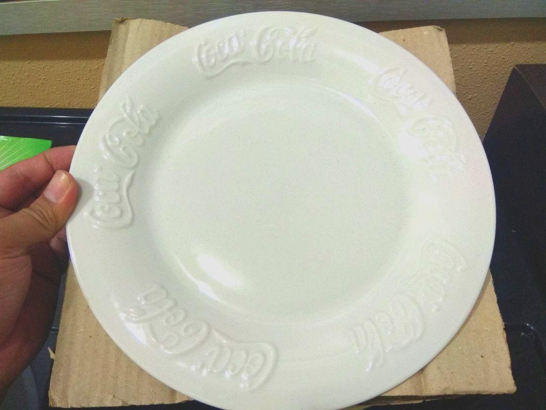 Coca cola plate set clearance