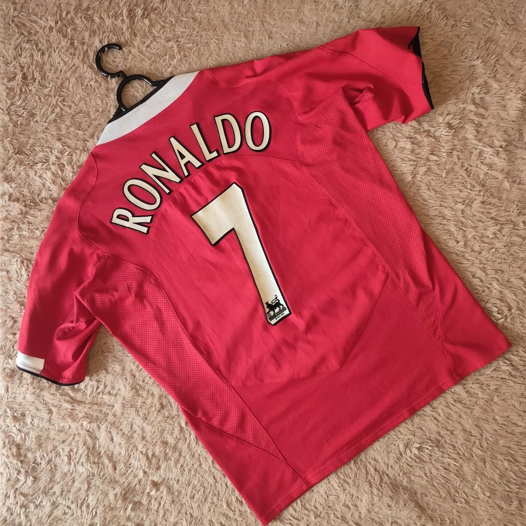 CRISTIANO RONALDO CR7 | Jersey Collection (Category: Activewear) located in Cebu City. Submitted by denimholic (Listing ID 1141309015, Image 2). Description: ⚽ Authentic Preloved C. Ronaldo Jerseys ‼️INTEREST CHECK‼️ ▫️1. Manchester United Home '04-'06 (L) ▫️2. Manchester United Away '06-'07 (L) ▫️3. Portugal World Cup Home 2010 (XL) *complete EPL / FIFA sleeve badge *PM prices each / details. Thanks.