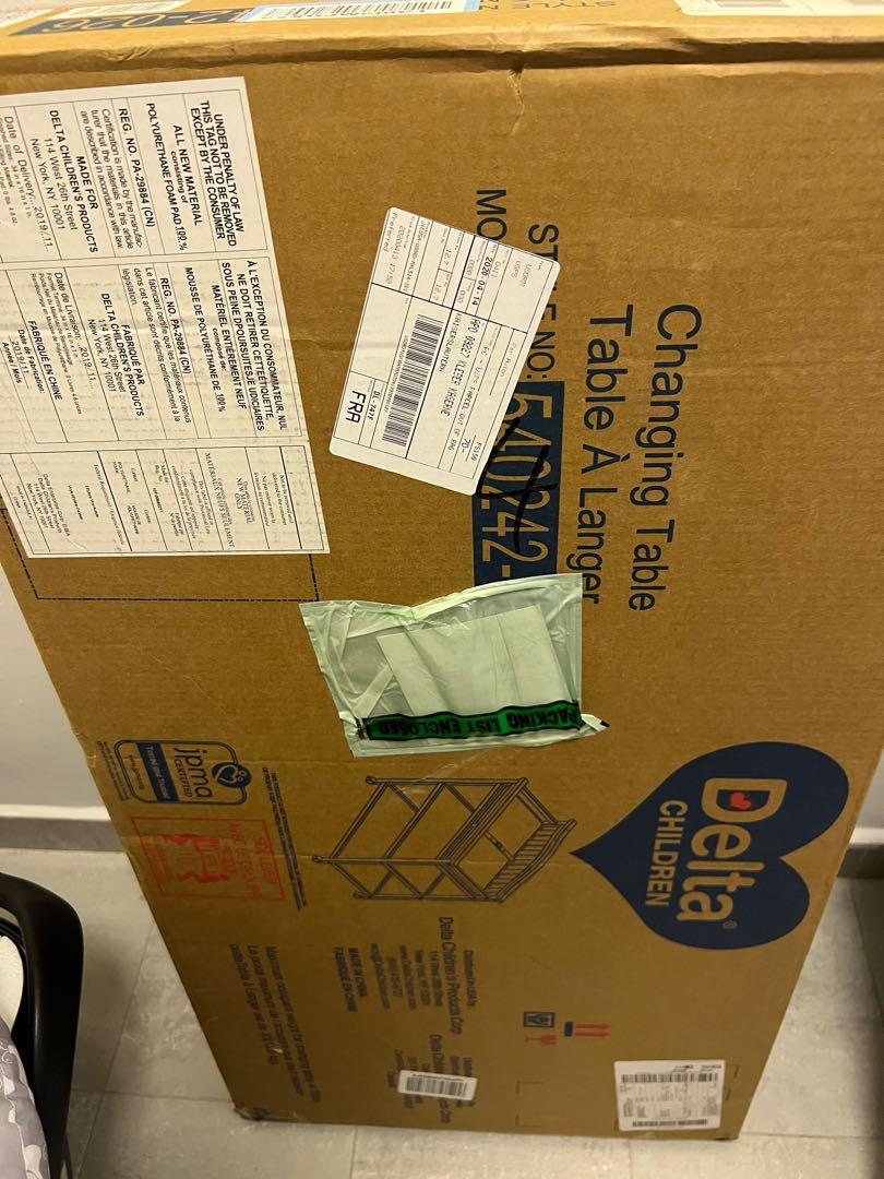 Delta changing table NEW, Babies & Kids, Baby Nursery & Kids Furniture