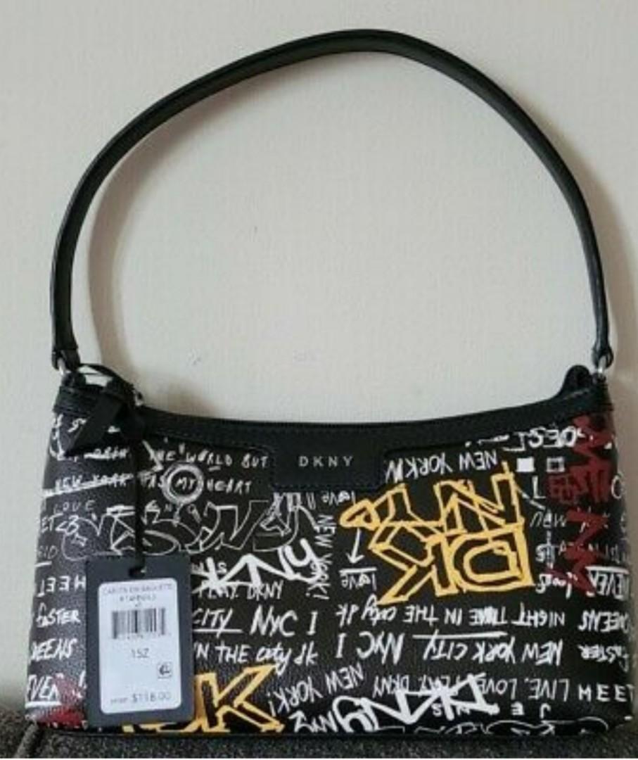 dkny graffiti bag