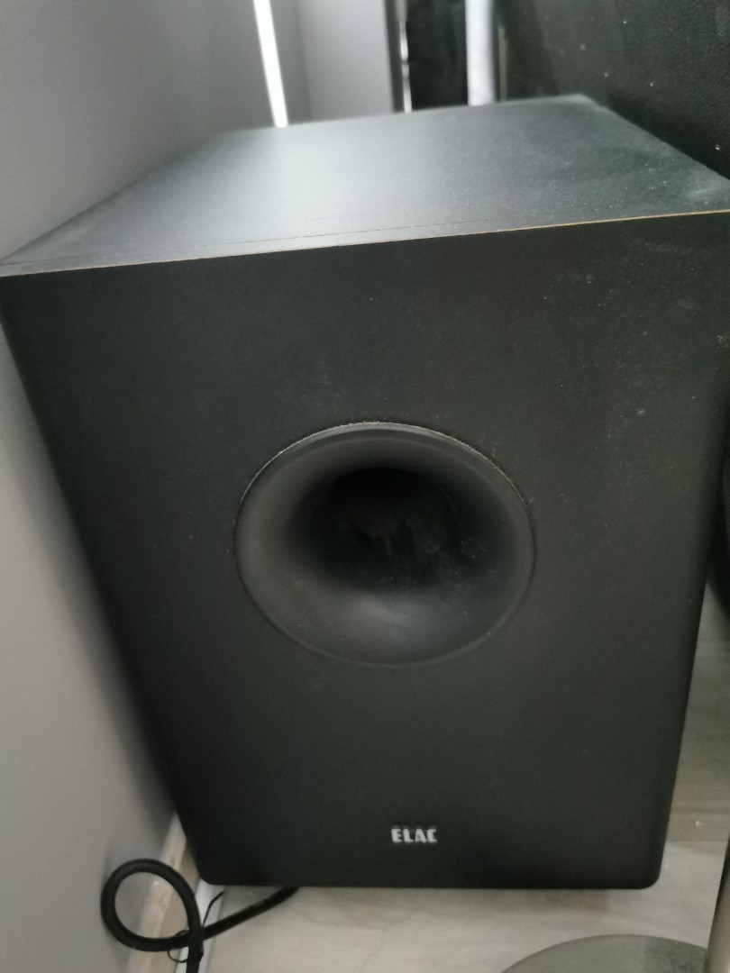 Elac 101 esp subwoofer, Audio, Soundbars, Speakers & Amplifiers on