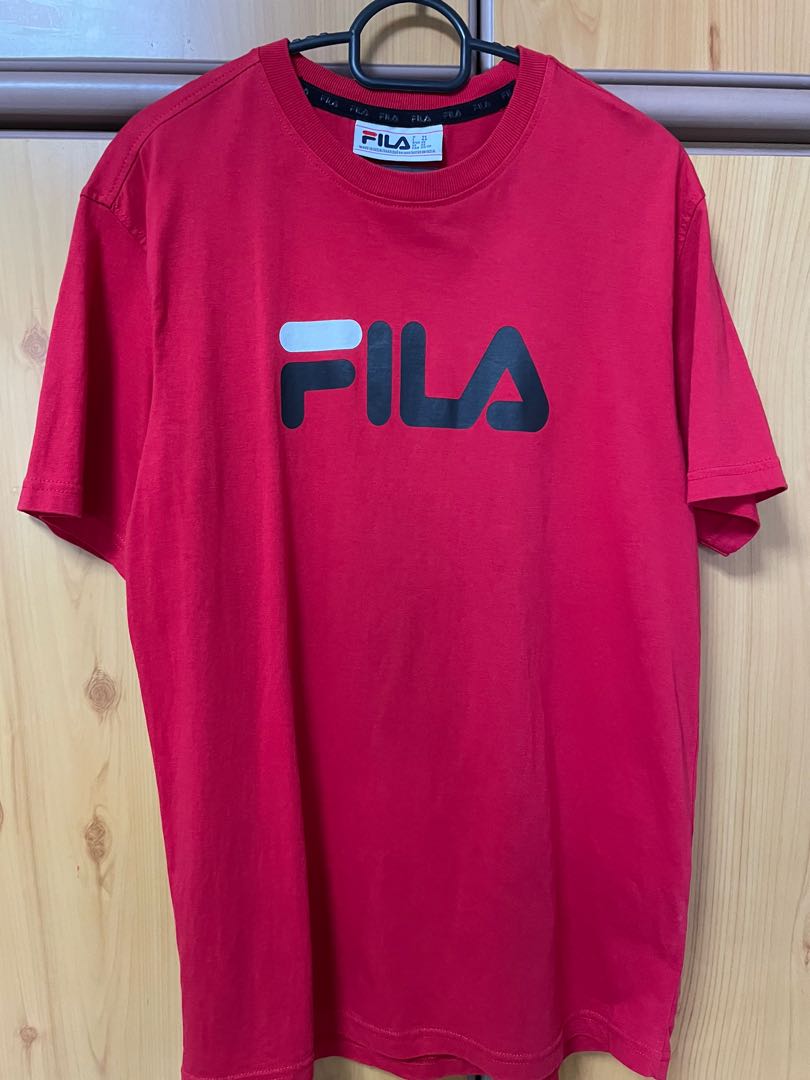 FILA T SHIRT Men s Fashion Tops Sets Tshirts Polo Shirts on