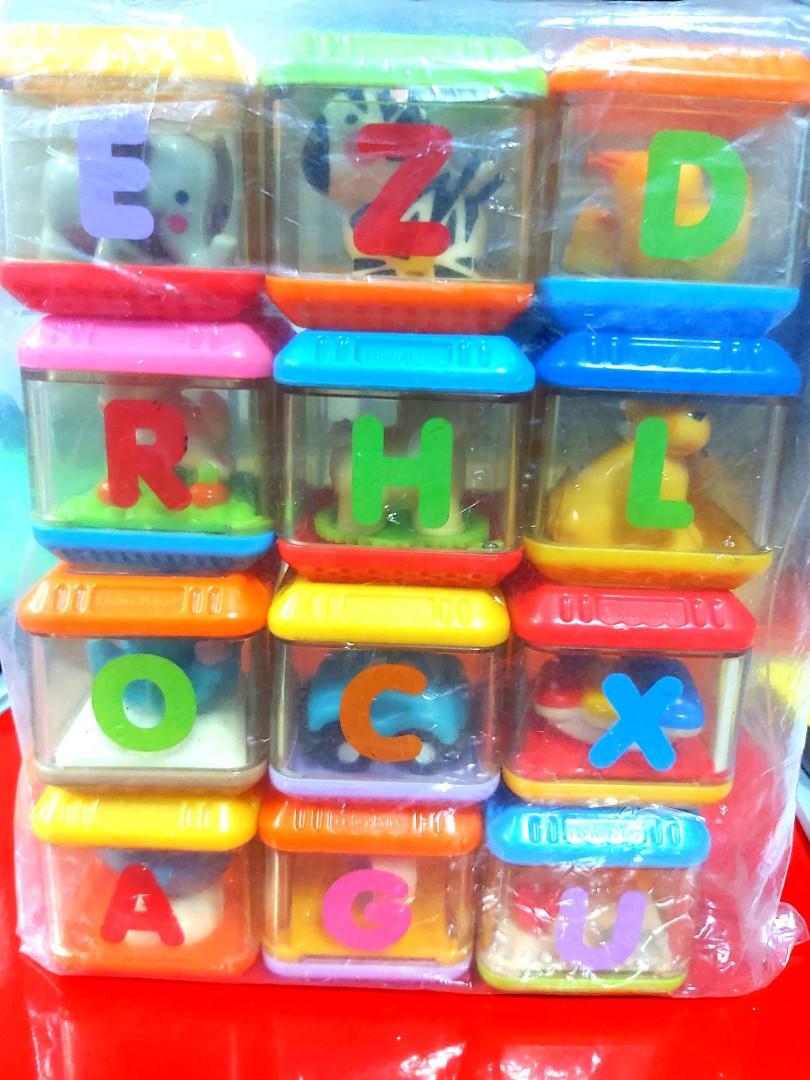 Peek a boo blocks alphabet store