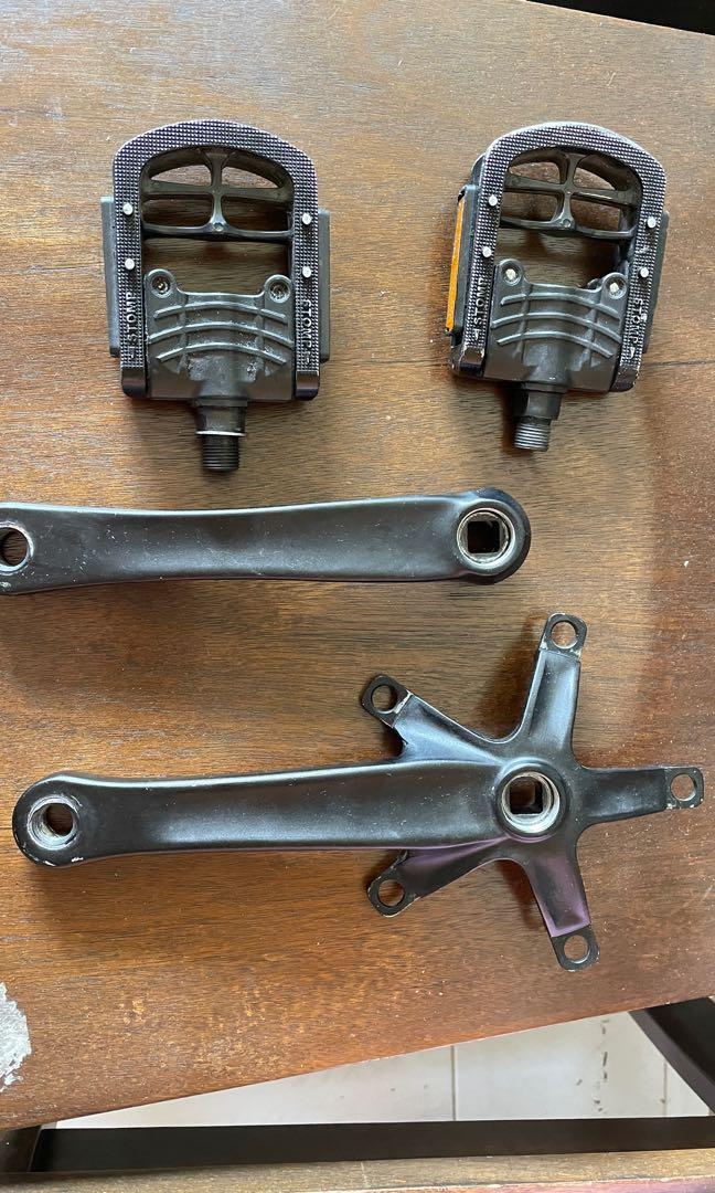 Folding bike old parts, Sports Equipment, Bicycles & Parts, Parts