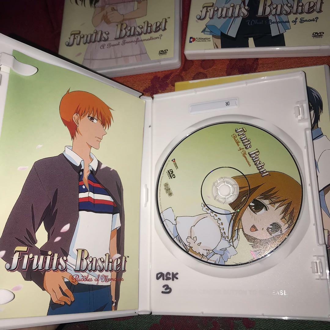 fruits basket anime full dvd set with outbox (old version), Hobbies & Toys, Music & Media, CDs