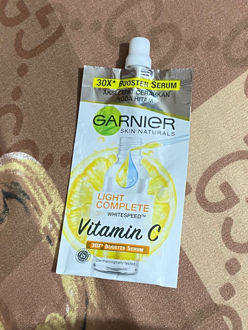 Garnier Sachet Vitamin C Serum Beauty Personal Care Face Face Care On Carousell