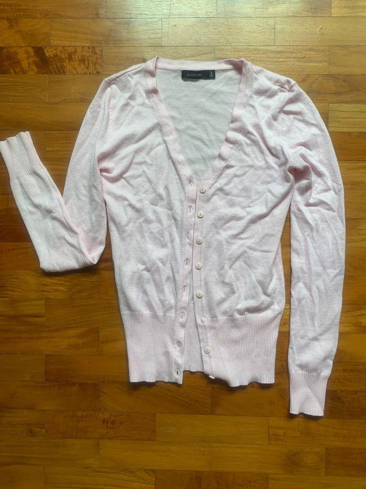 Glassons Pink Cardigan size 6, Women's 