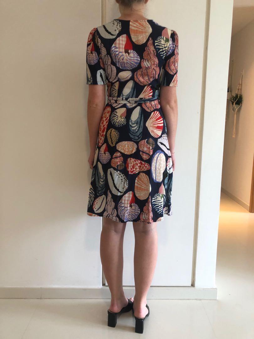 Gorman wrap top dress