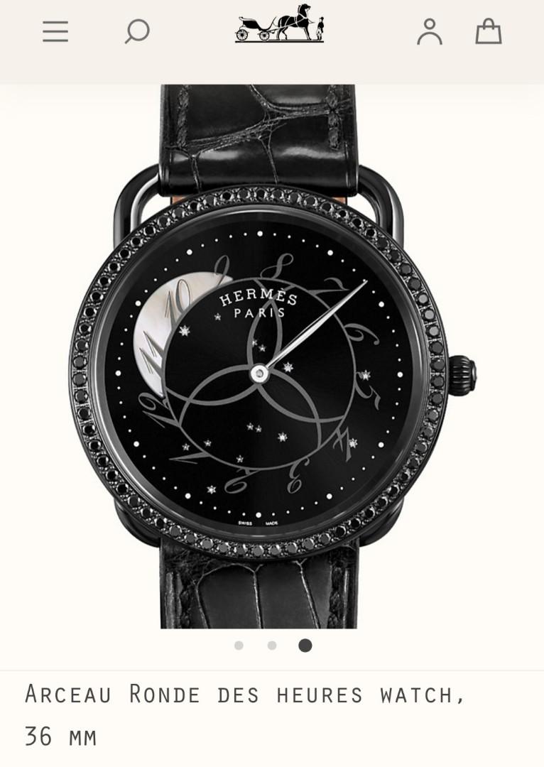Hermes arceau ronde des heures sales