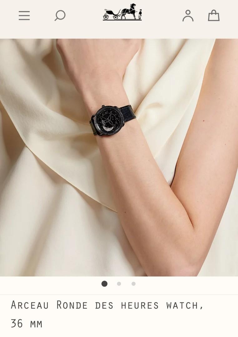 Hermes arceau ronde des heures sales