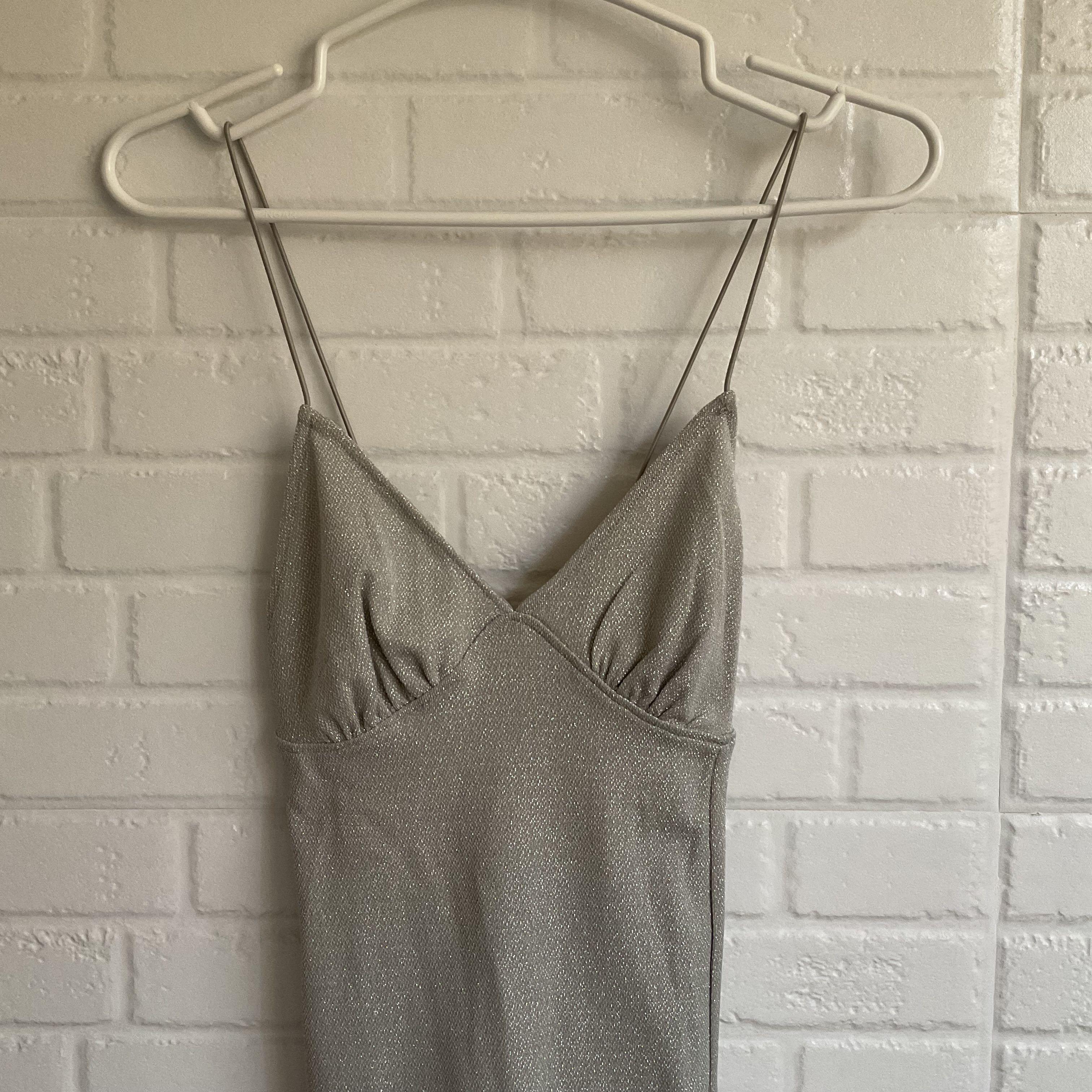 H&m top backless dress