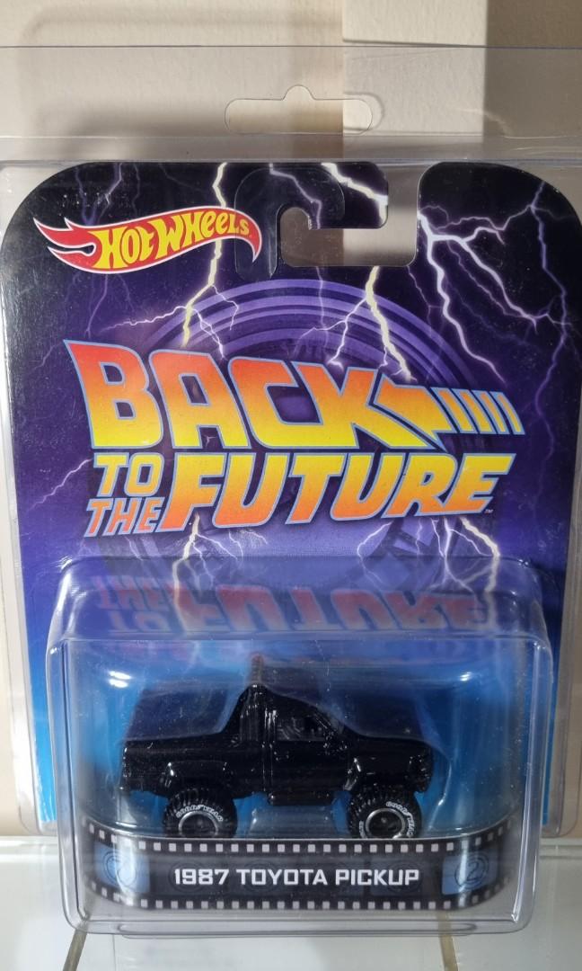 1987 toyota pickup back 2025 to the future hot wheels