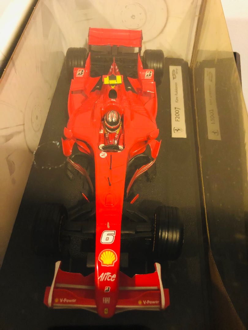 F1 Ferrari F60 2009 Räikkönen échelle 1/18 – Hot Wheels, Collection