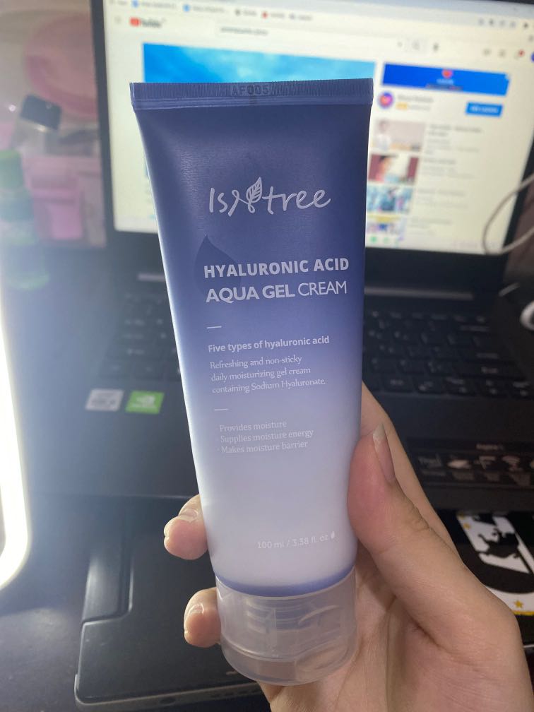 Isntree Hyaluronic Acid Aqua Gel Cream, Kesehatan & Kecantikan, Kulit