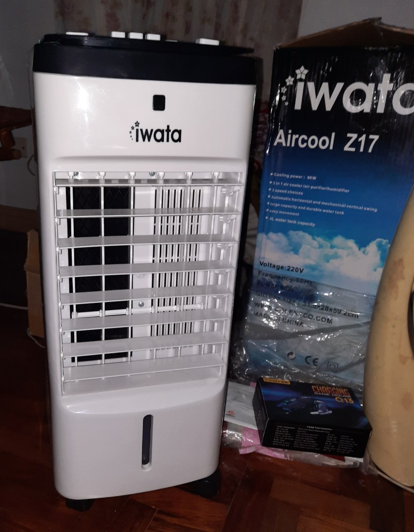 Iwata Aircool Z17 Air Cooler, TV & Home Appliances, Air Conditioning