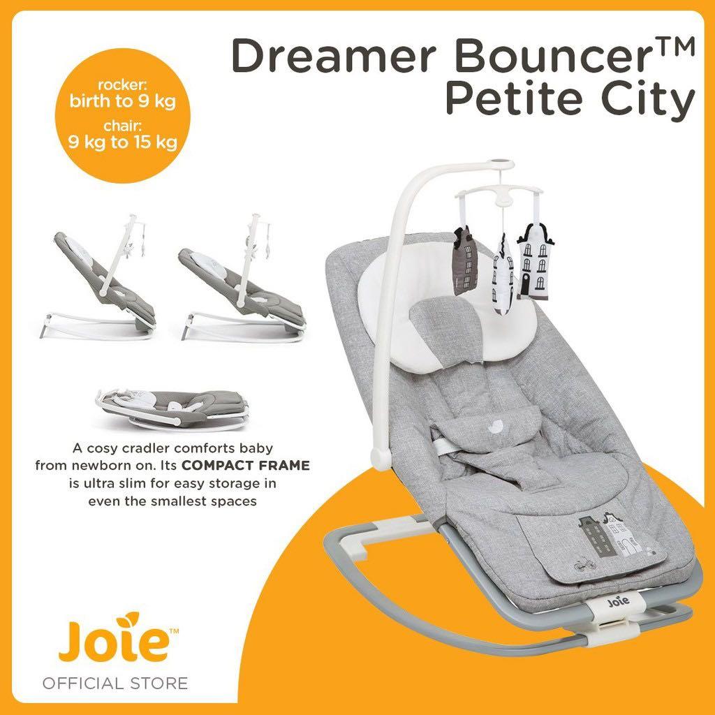 Joie dreamer bouncer petite hotsell city