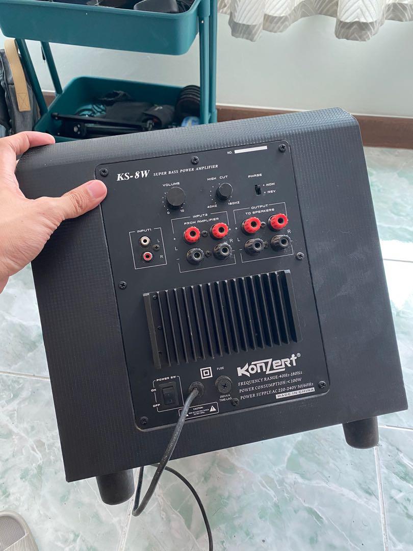 Subwoofer konzert on sale