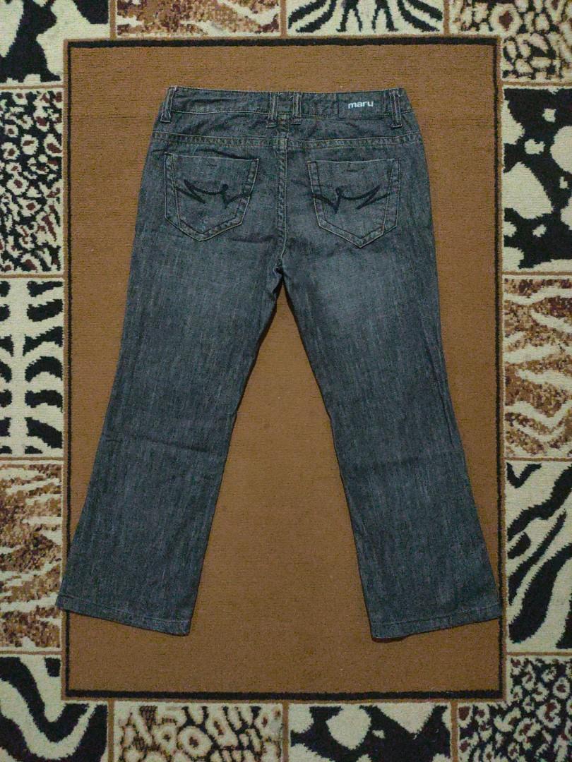 L) celana jeans, Fesyen Wanita, Pakaian 