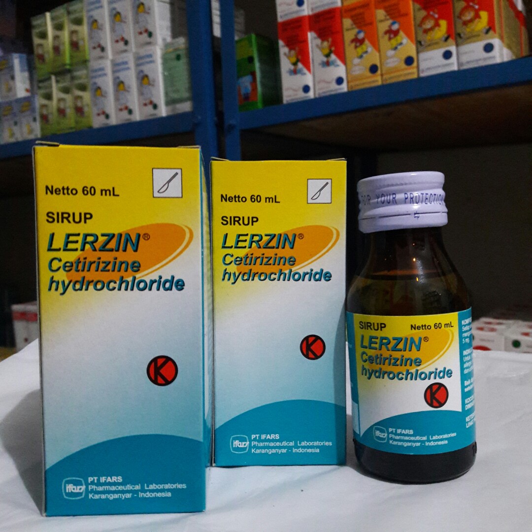 Cetirizine obat apa lerzin Lerzin 10