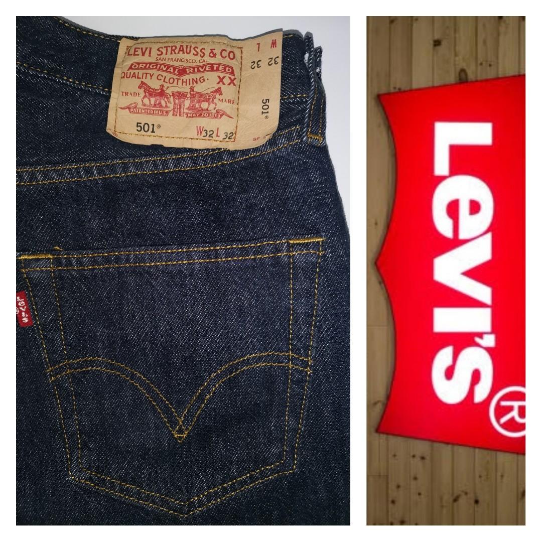 Levi s 501 Extended Patch Jeans W32 Men s Fashion Bottoms Jeans on Carousell