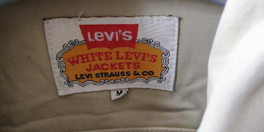Levis white label jacket online