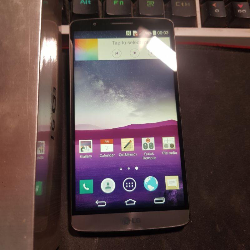 LG G3 Unit and Box Only *68514 (Category: LG) located in Manila. Submitted by mikaaaaaaaa (Listing ID 1141172433, Image 2). Description: LG G3 Unit and Box Only *68514 16GB ROM | 2GB RAM Color: Titan Titan 5.5 Inches True HD IPS LCD Display 3000 mAh Li-Ion Battery 100% Original 100% Local Released.