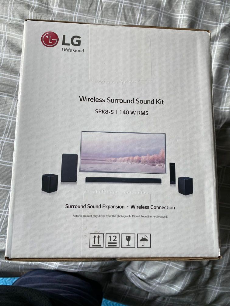 LG SPK8S wireless surround sound kit, Audio, Soundbars, Speakers