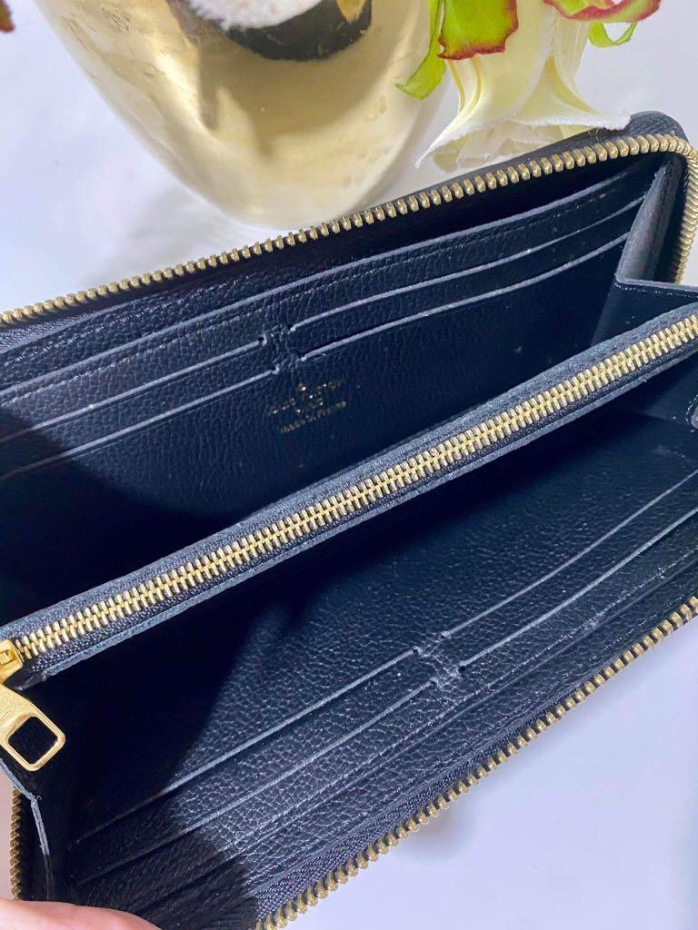 Buy [Used] LOUIS VUITTON Portefeuille Clemence Round Zipper Long Wallet  Monogram Empreinte Noir M60171 from Japan - Buy authentic Plus exclusive  items from Japan