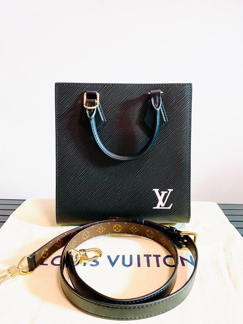 ✖️SOLD✖️Louis Vuitton Sac Plat BB Black, Luxury, Bags