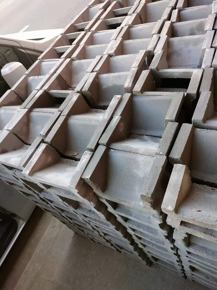 LOUVER BLOCKS 6X6X10 INCHES, Furniture & Home Living, Home Decor, Other