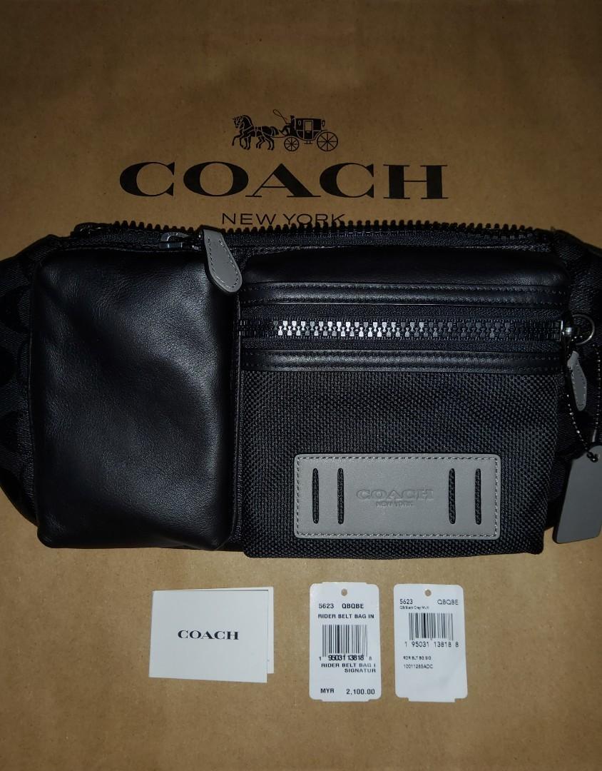 Rider belt bag in signature canvas store