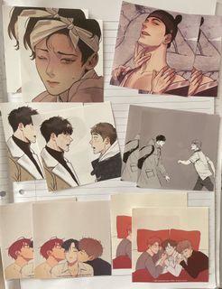 Manhwa Painter of the Night BJ Alex Love or Hate printed paper