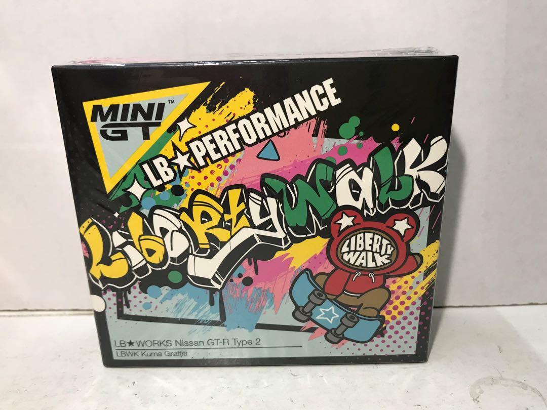 MINI GT 244 LBworks GTR TYPE2 kuma Minigt 244 LB Works Nissan GTR