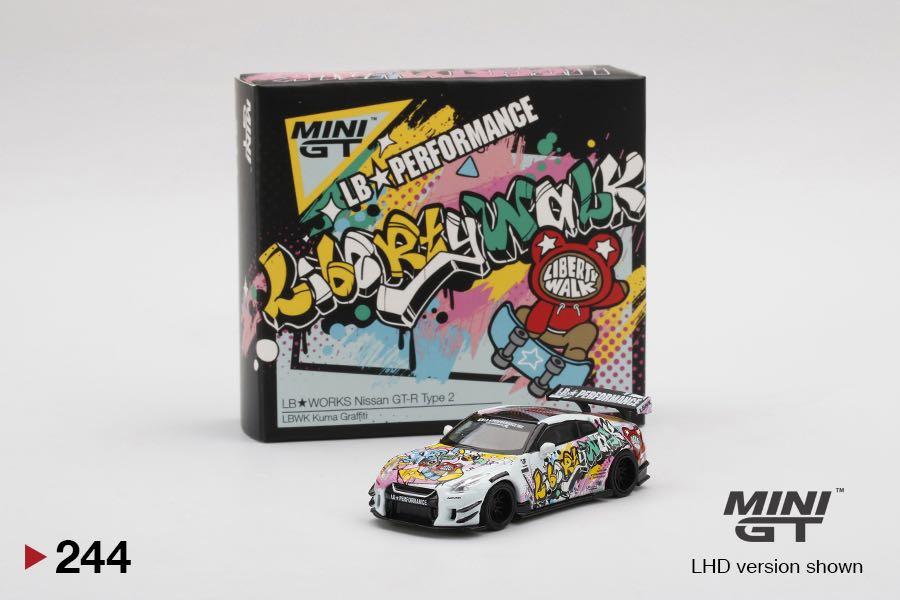 MINIGT R35 LBWK 2台セット MINI GT 1/64 NISSAN GT-R R35 LB WORKS LBWK- ミニカー専門店