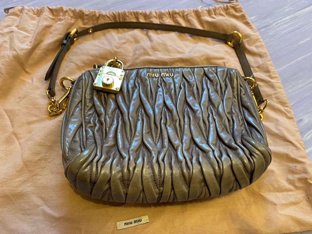 Second hand miu miu bags on sale
