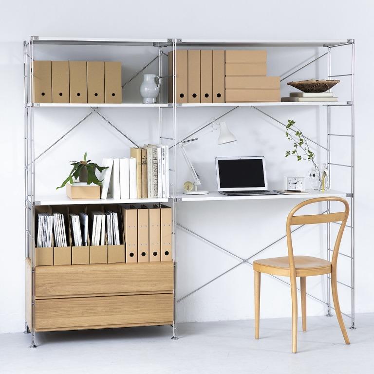 MUJI Cardboard Stand File Box / 5pc set / A4, Hobbies & Toys