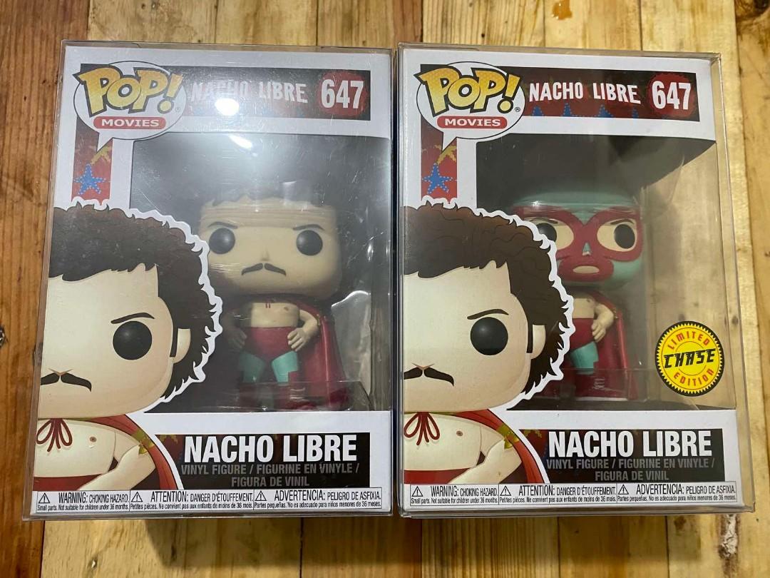 Nacho Libre Funko Pop with chase set 