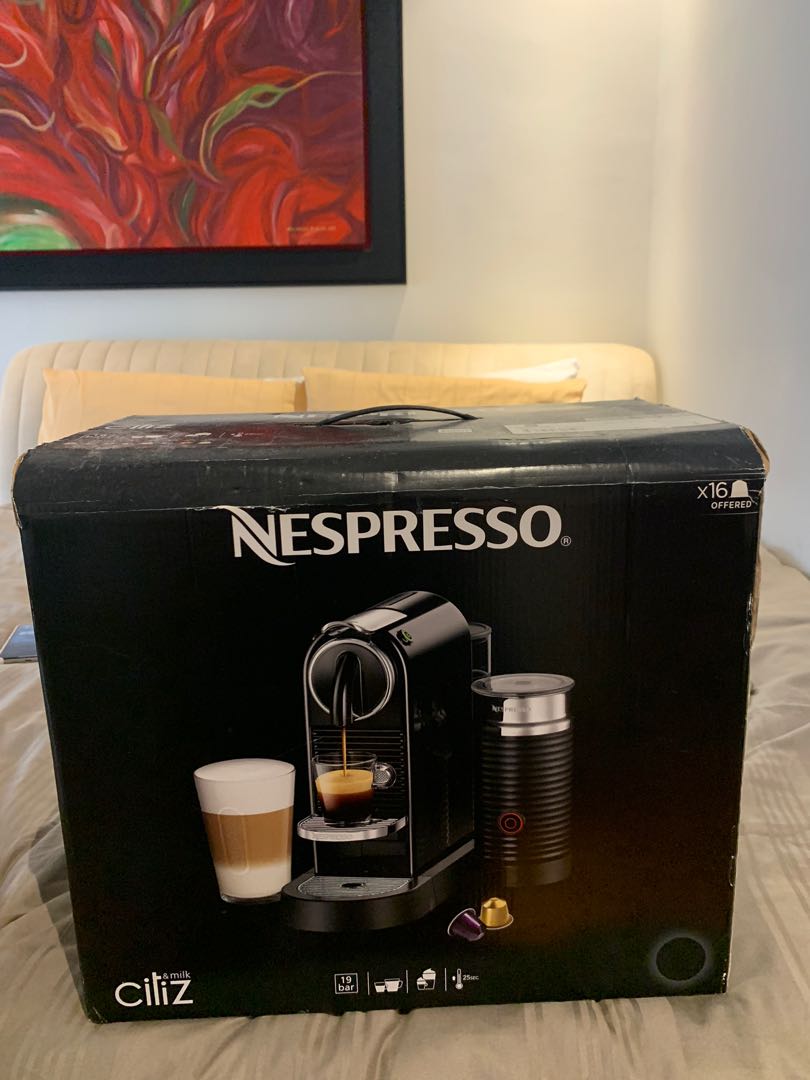 Nespresso Citiz \u0026 milk coffee machine 