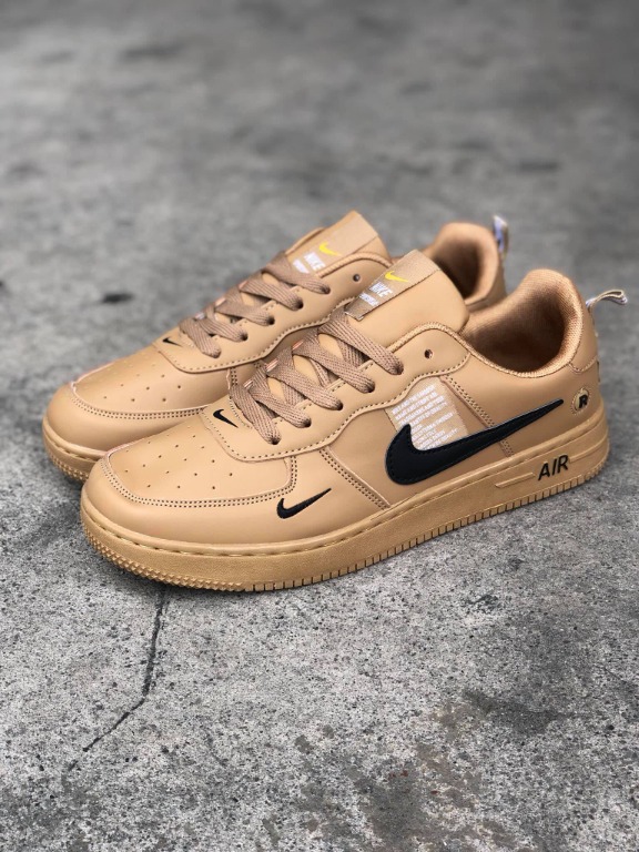 Nike tan color shoes sales