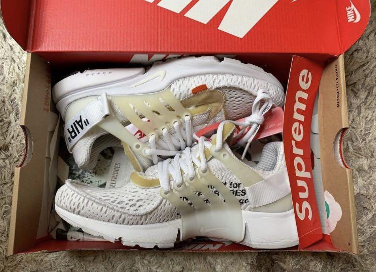 Nike Off White Presto White not jordan dunk yeezy adidas