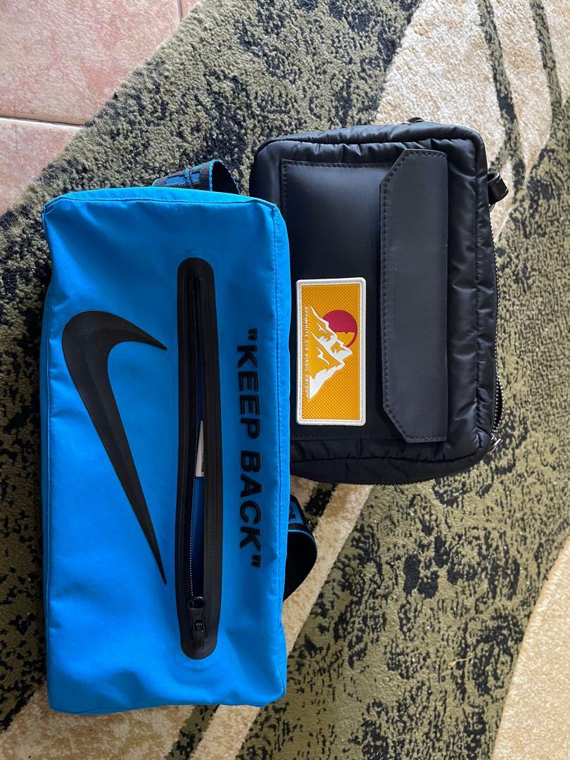 Off white x nike keep back waist bag Men s Fashion Bags Sling