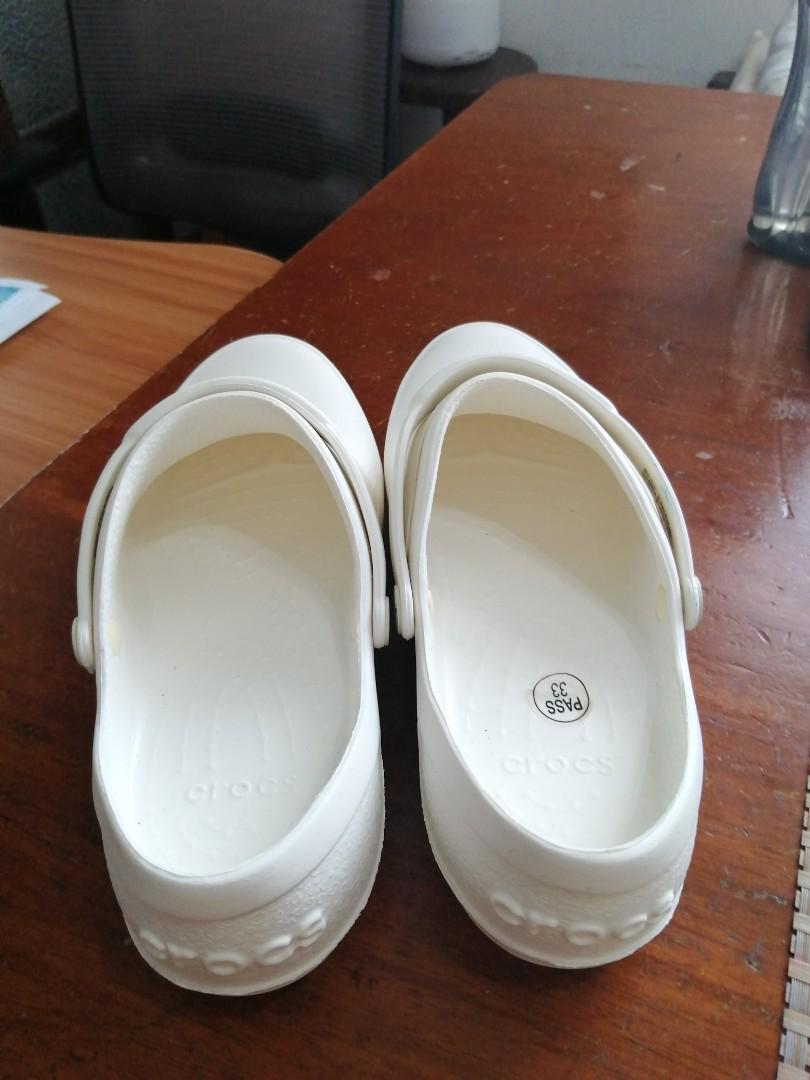crocs in the kitchen