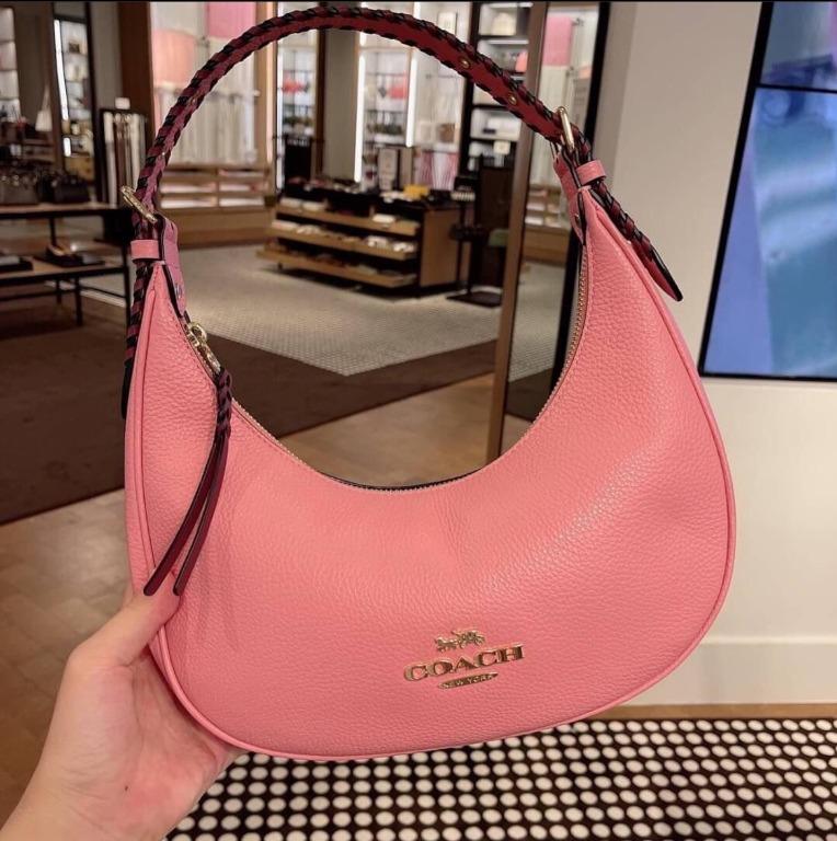 Coach hobo cheap bag pink