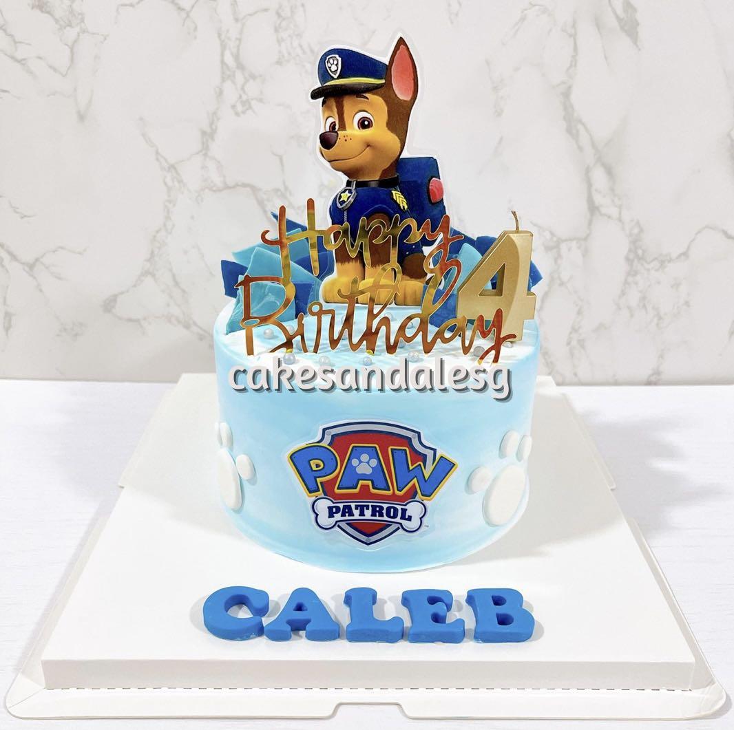 Paw patrol clearance dog cake