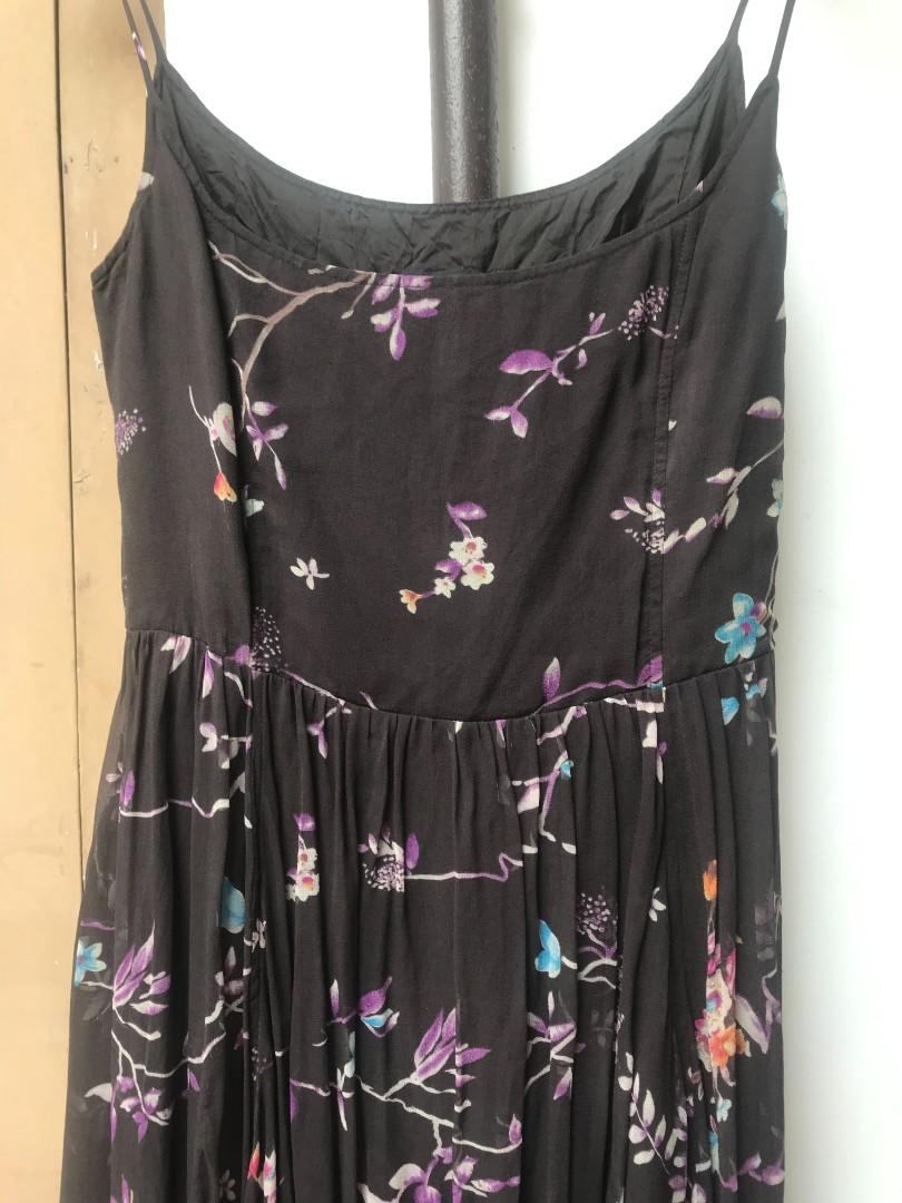 Preloved Mango party dress, Fesyen 