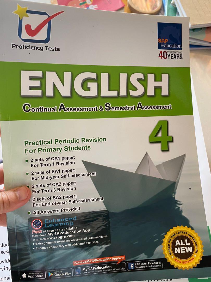 Primary 4 assessment, Hobbies & Toys, Books & Magazines, Assessment ...