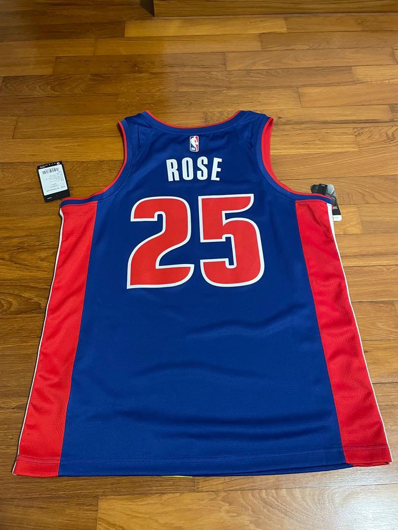 Derrick rose pistons deals jersey