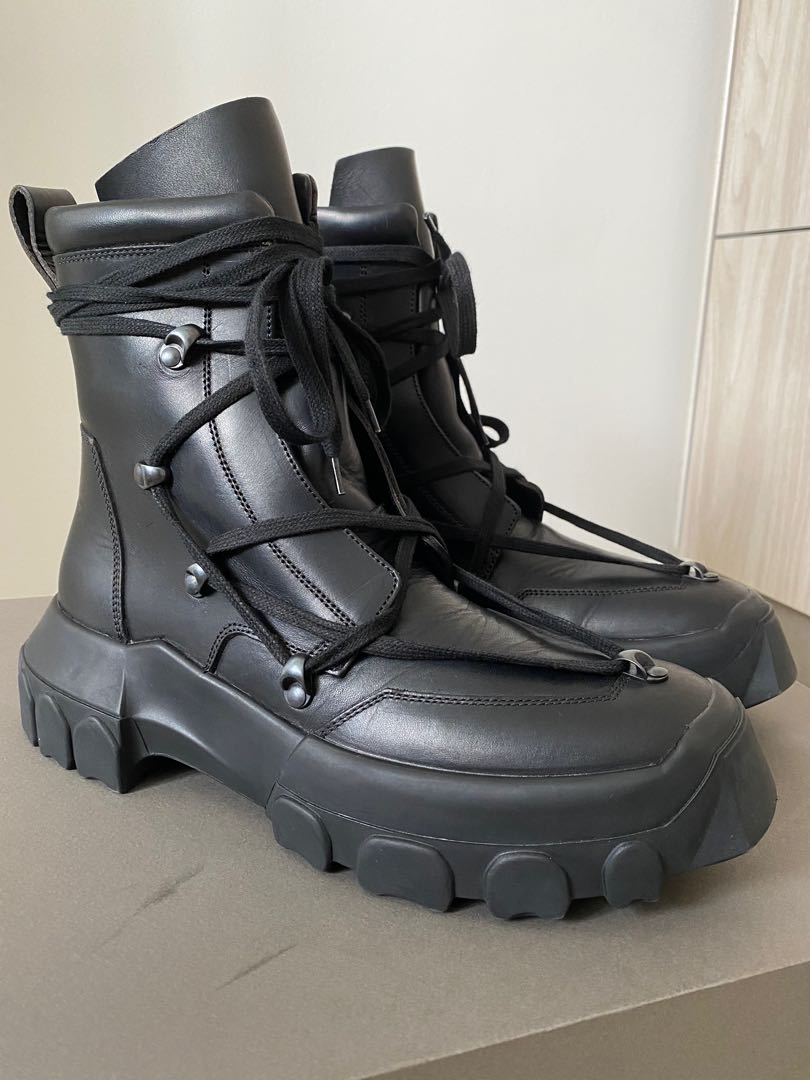 Rick owens cheap dirt hiking boots