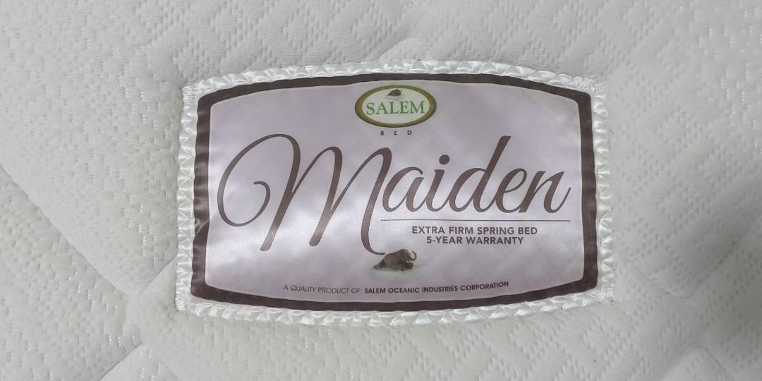 Salem Maiden mattress with orthopedic mattress, Furniture & Home Living