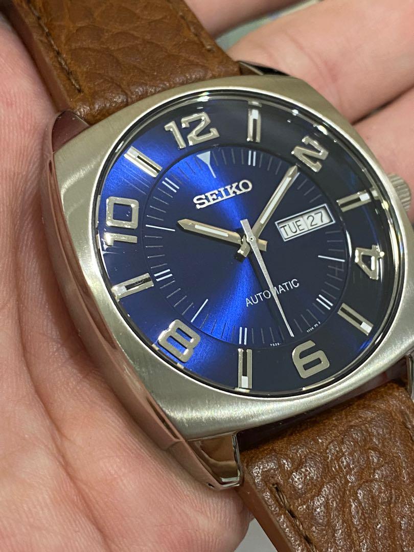 Seiko Recraft SNKN37 Blue Dial, Men's Fashion, Watches & Accessories,  Watches on Carousell